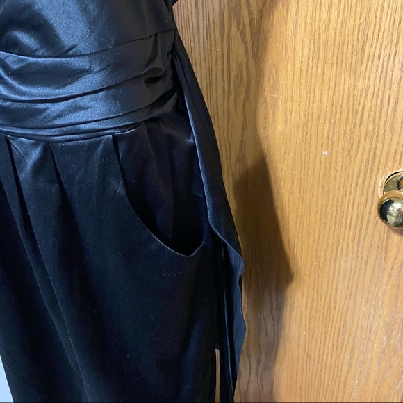 Plus size Beautiful strapless dress that ties in the back from addition Elle - Picture 3 of 5